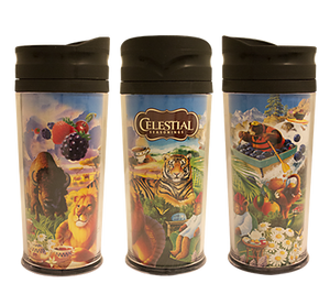 Collage of Artwork Travel Mug - Product Image Carousel