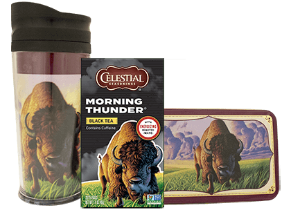 Morning Thunder Set (travel mug, tin & tea) - Product Image Carousel