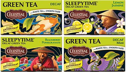 Decaf Green Tea Variety 16-Pack - Product Image Carousel